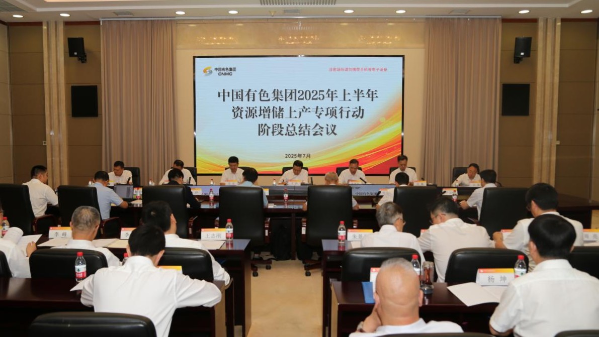 DG视讯官网集团召开2025年上半年资源增储上产专项行动阶段总结会